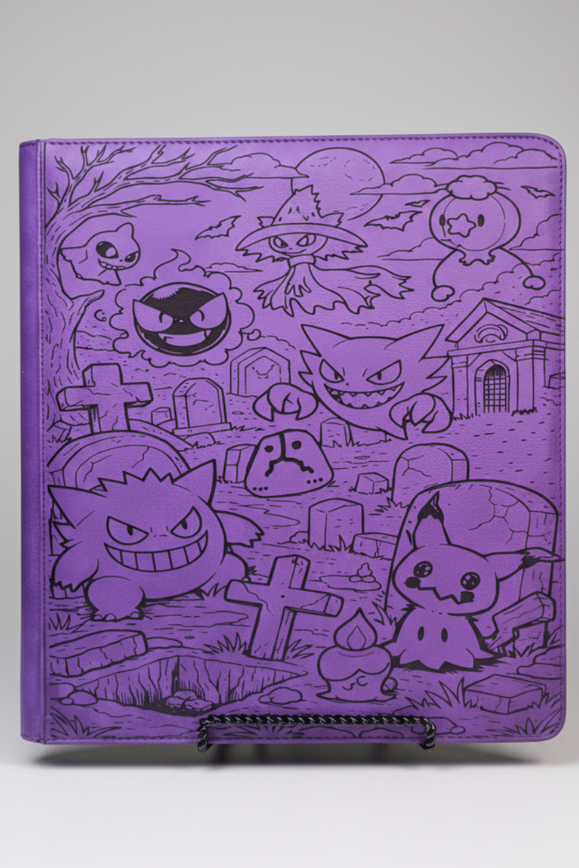 Customizable Monster-Inspired TCG Collector Binder