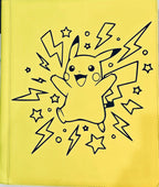Pikachu Lightning TCG Binder – Laser Engraved Card Binder