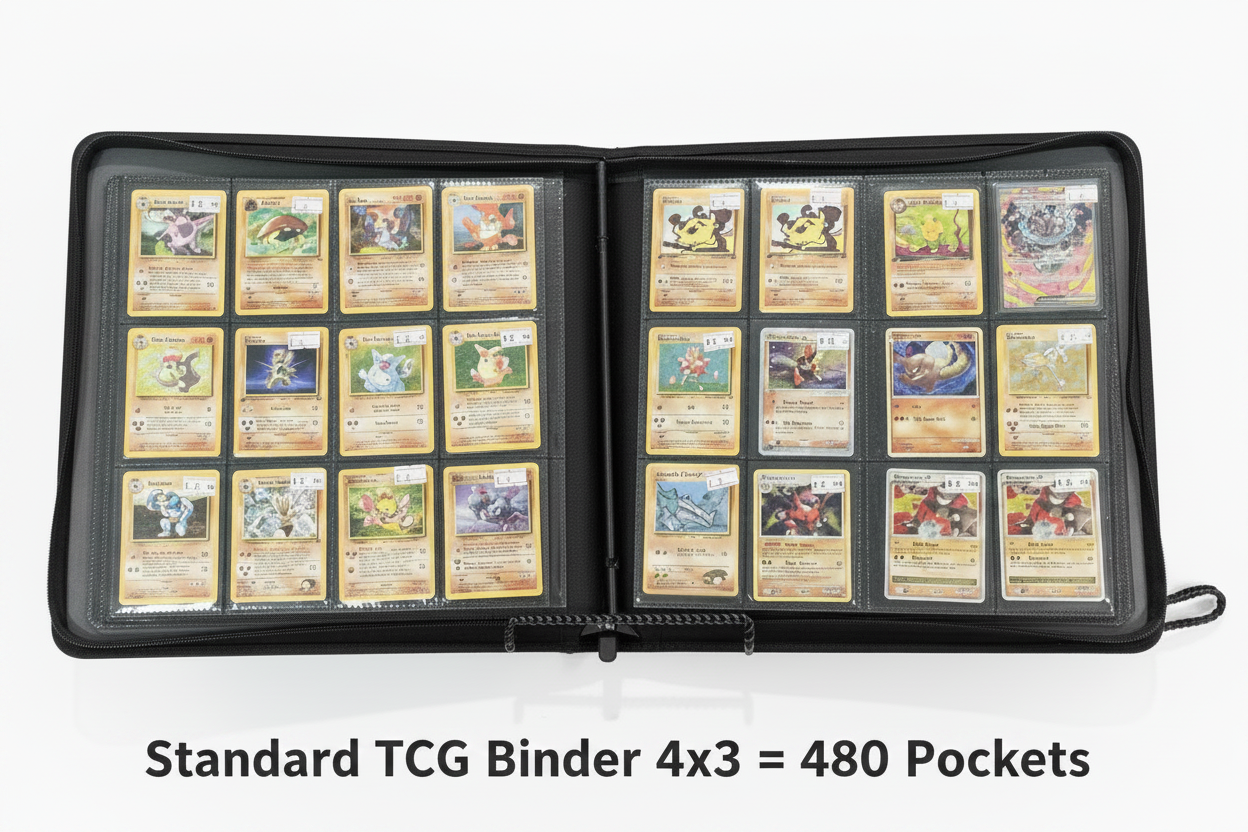 Standard Binder 4x3 pockets