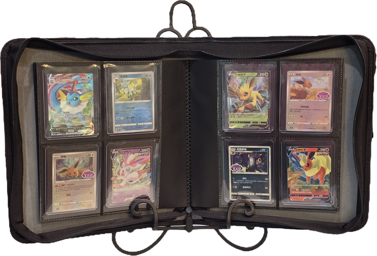Grass Type Custom Laser Engraved TCG Binder
