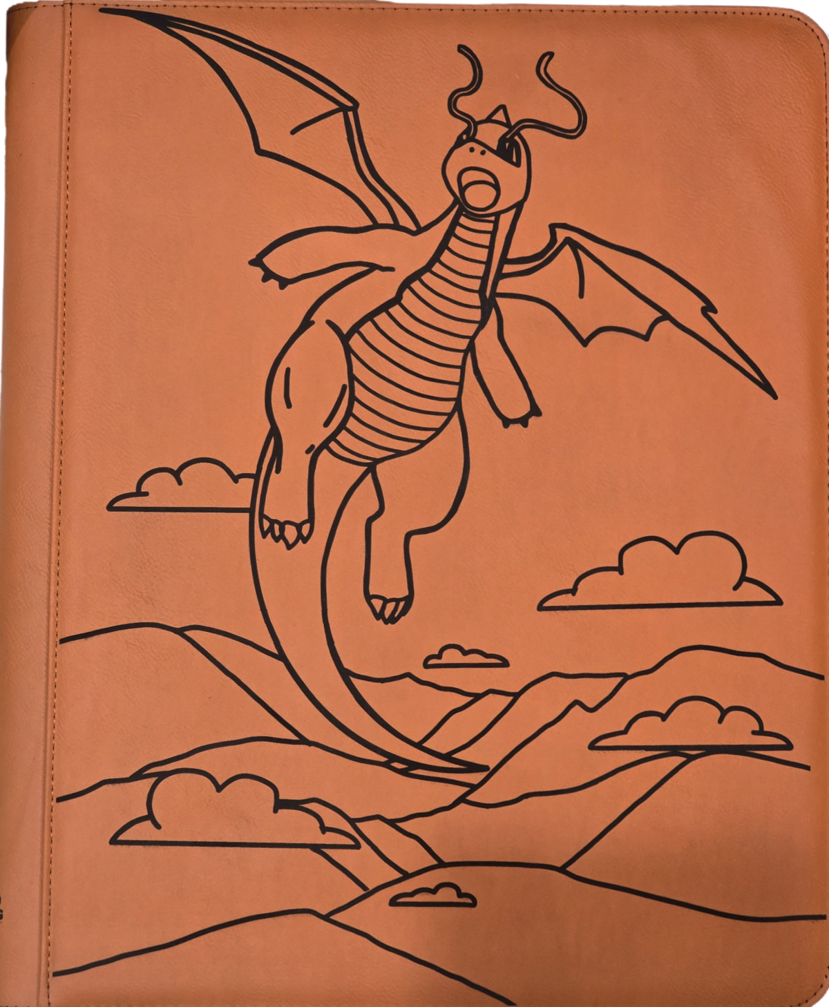 Dragonite Custom Laser Engraved TCG Binder