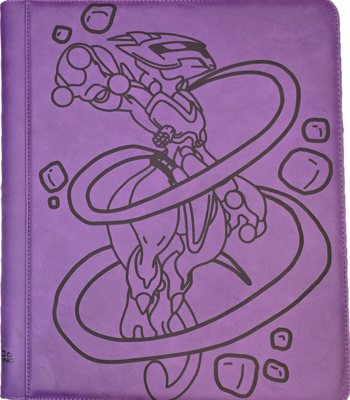 Mewtwo Custom Laser Engraved TCG Binder