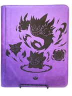 Gengar Evolution Line Custom Laser Engraved TCG Binder