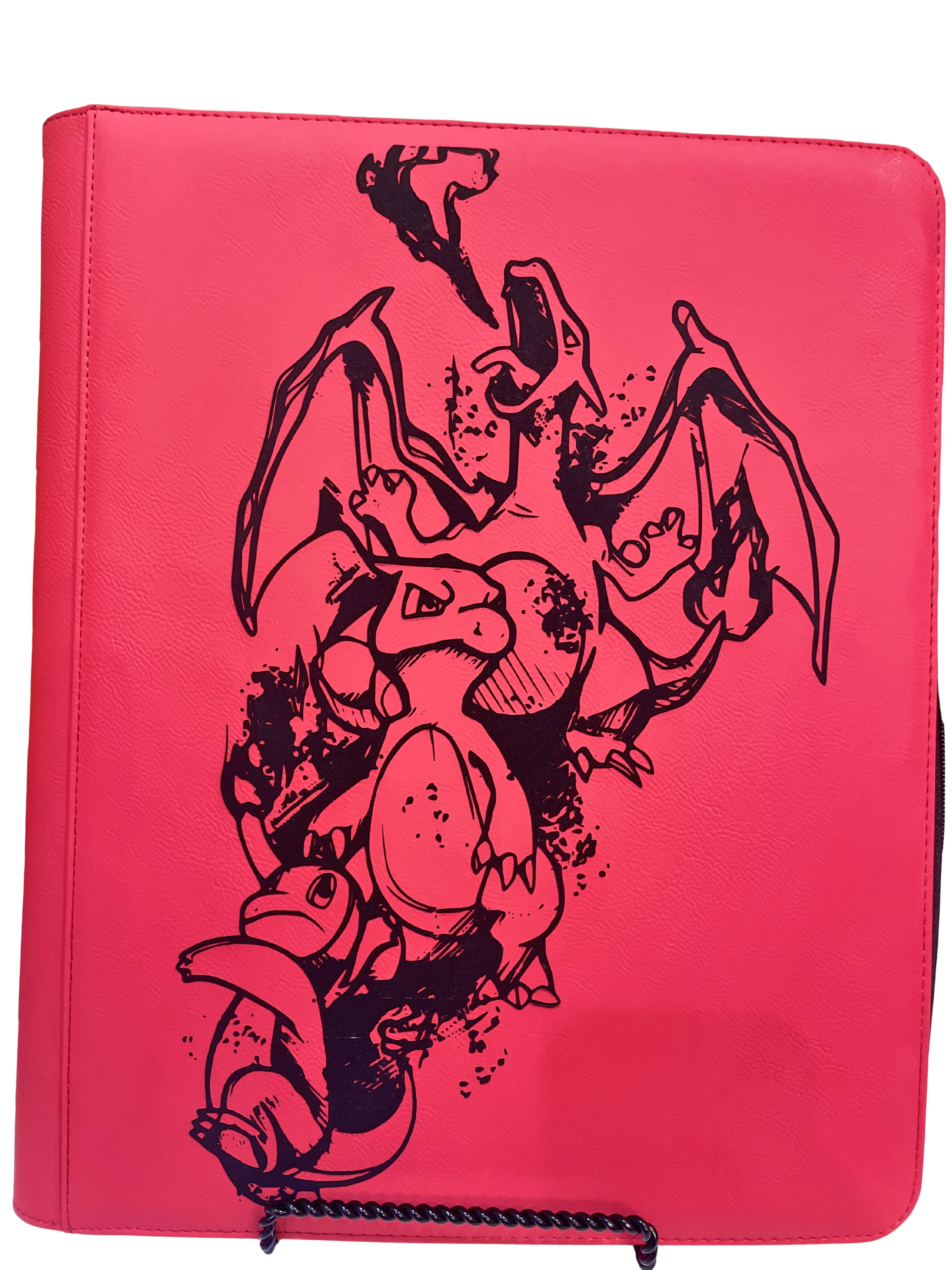 Charizard Evolution Line  Custom Laser Engraved TCG Binder