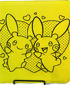 Minun & Plusle Custom Laser Engraved TCG Binder
