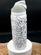 “Gotta catch 'em all" 32 oz Laser Engraved Water Bottle