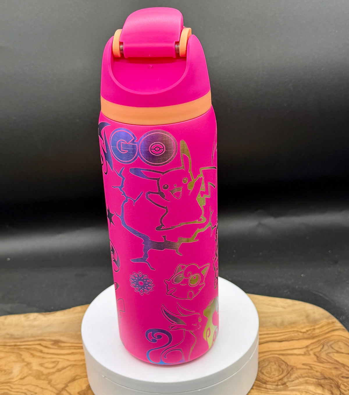 "Let's Go" 32 oz Water Bottle
