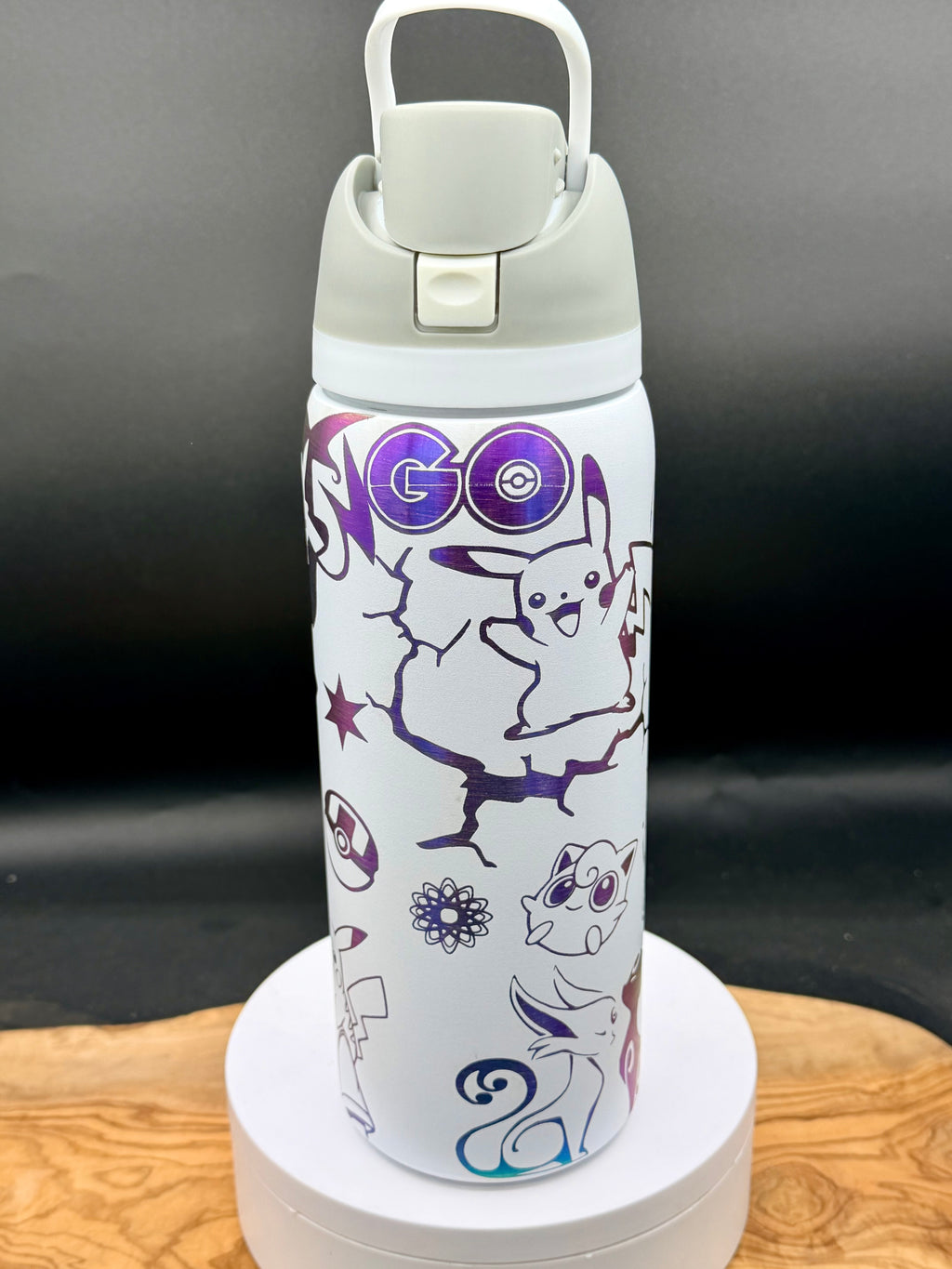 "Let's Go" 32 oz Water Bottle