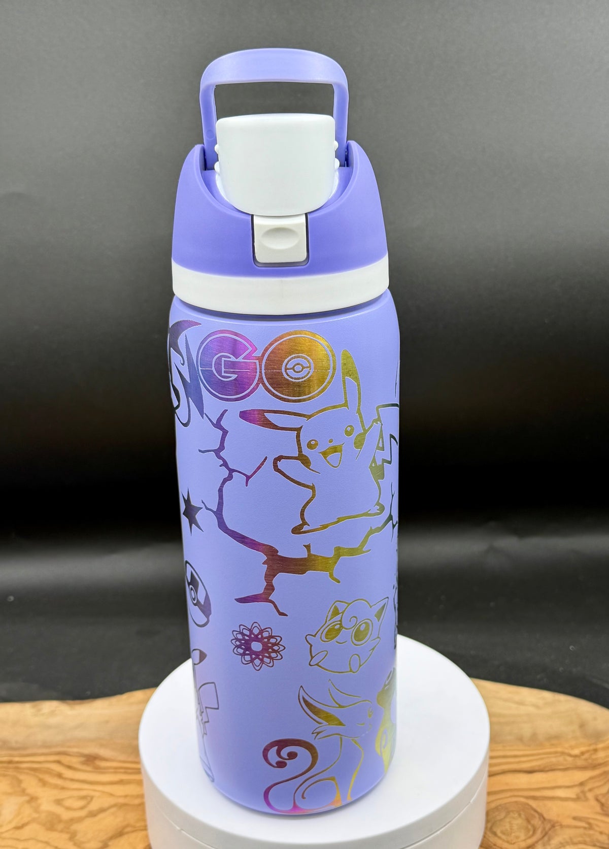 "Let's Go" 32 oz Water Bottle