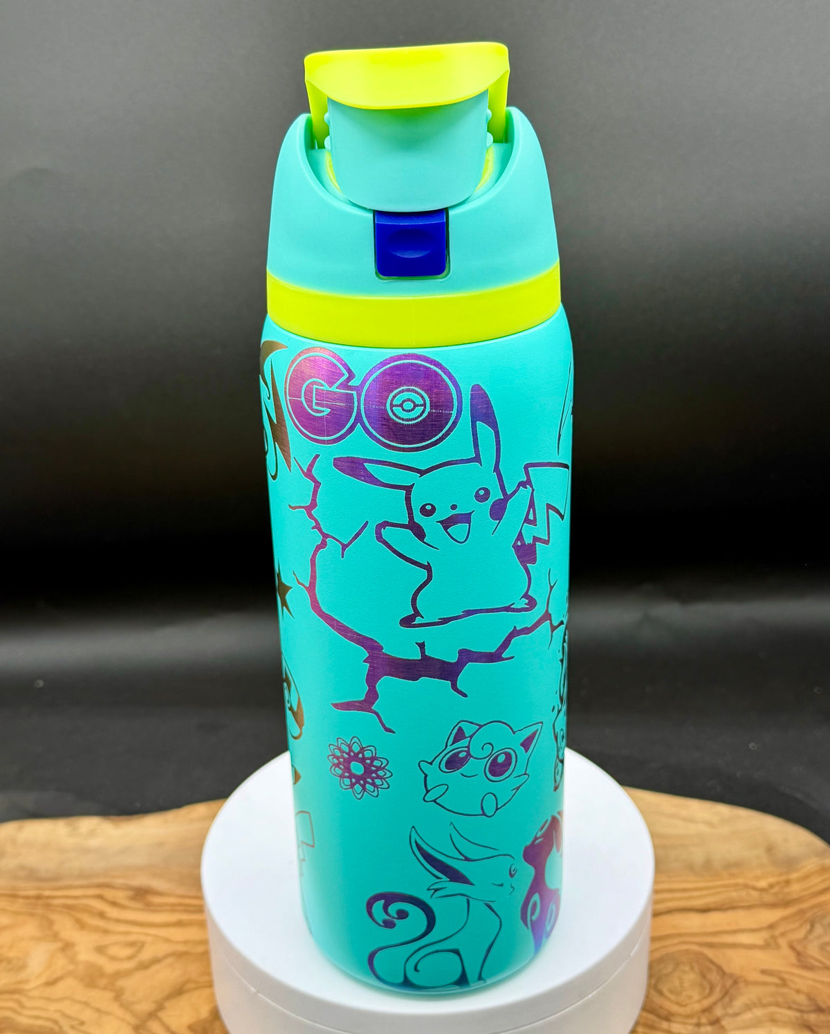 "Let's Go" 32 oz Water Bottle