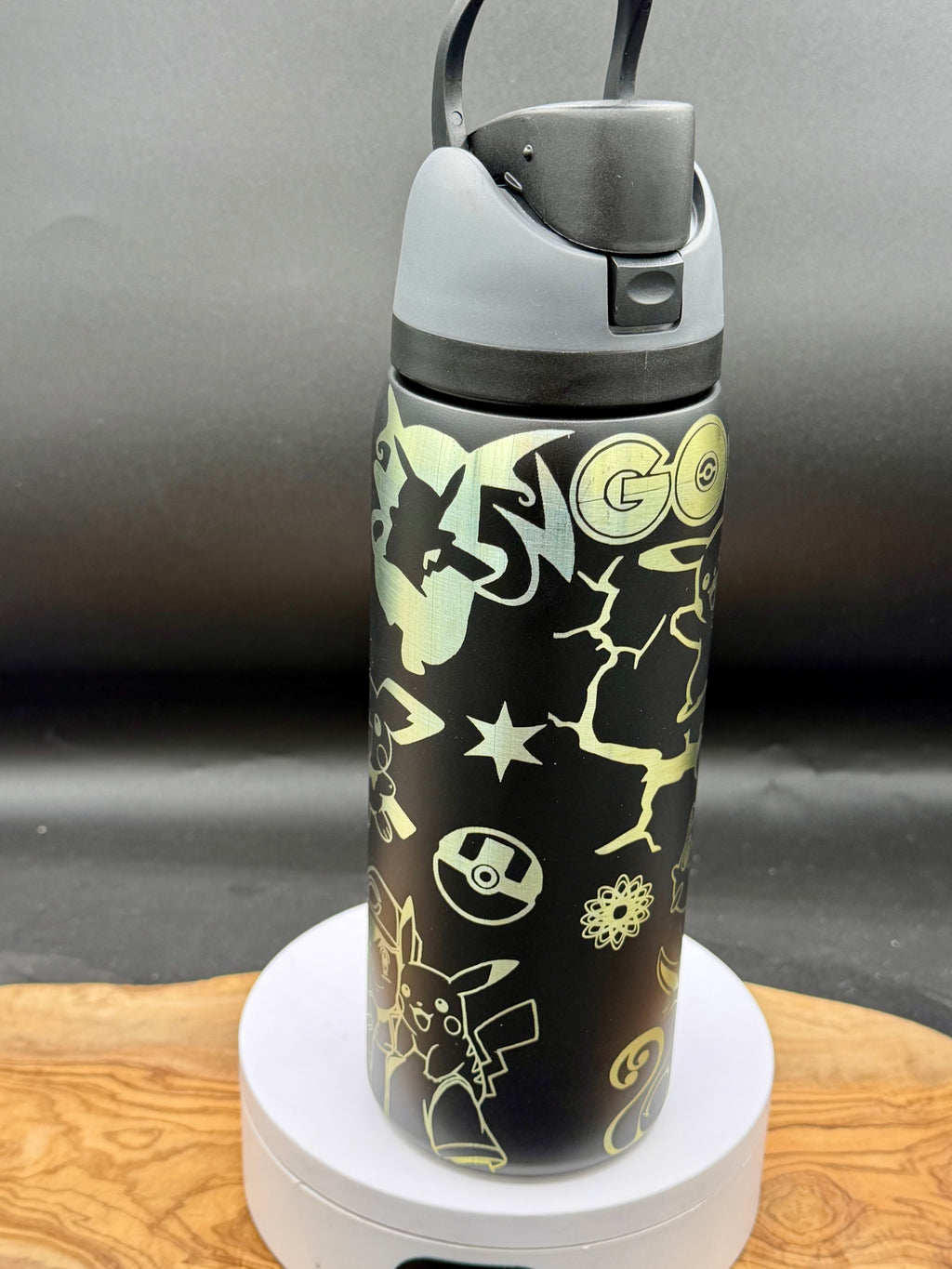 "Let's Go" 32 oz Water Bottle