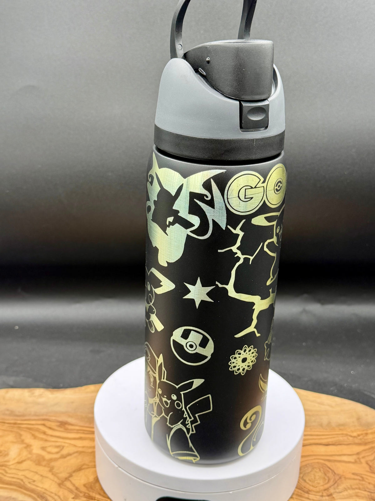 "Let's Go" 32 oz Water Bottle