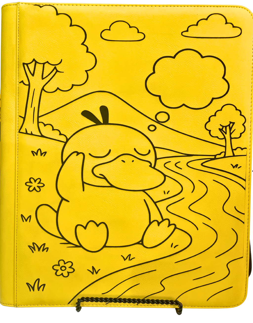 Psyduck Custom Laser Engraved TCG Binder
