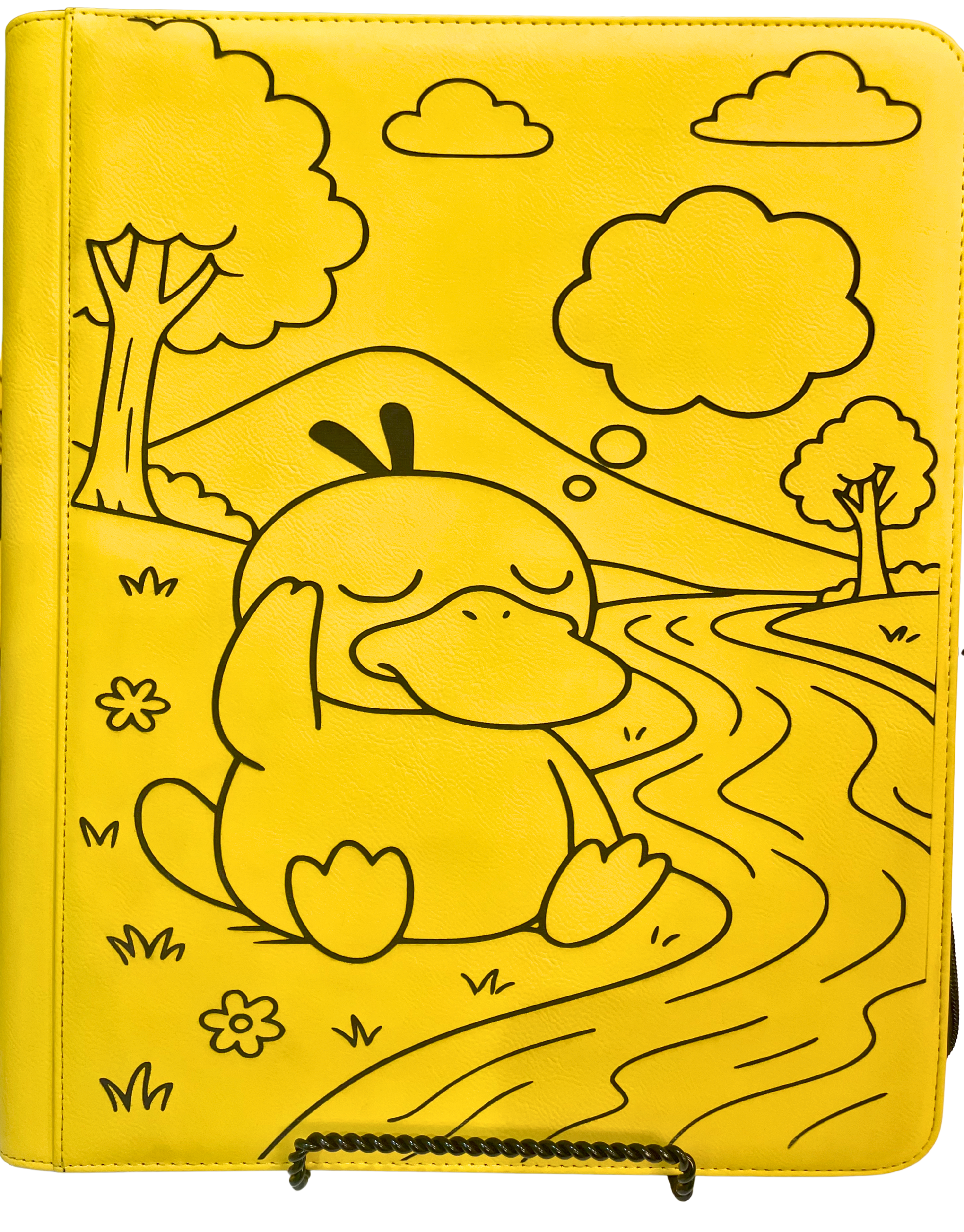 Psyduck Custom Laser Engraved TCG Binder