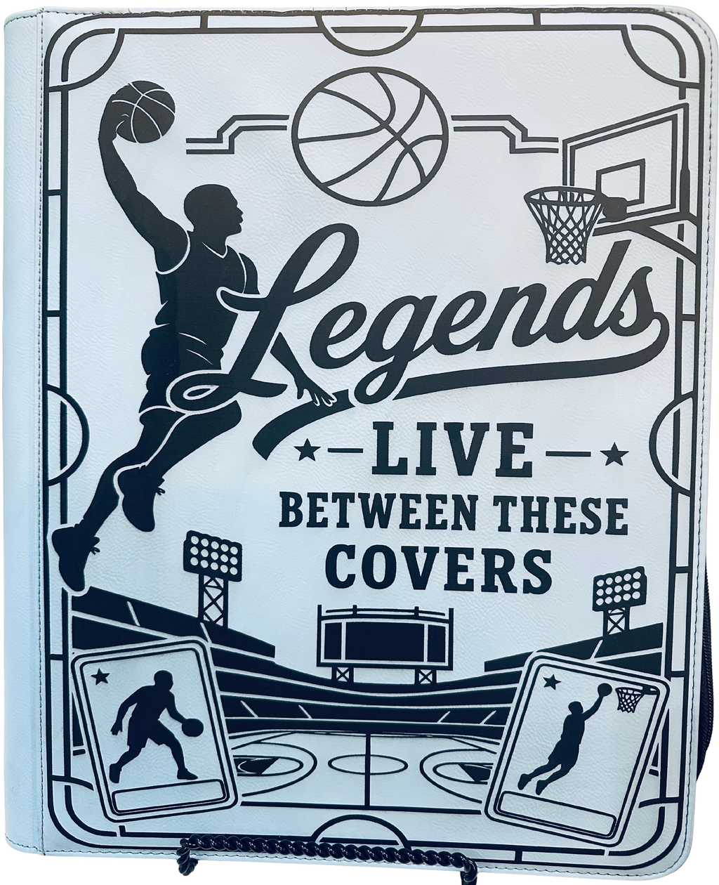 Custom Basketball Binder – Legends Live Between These Covers