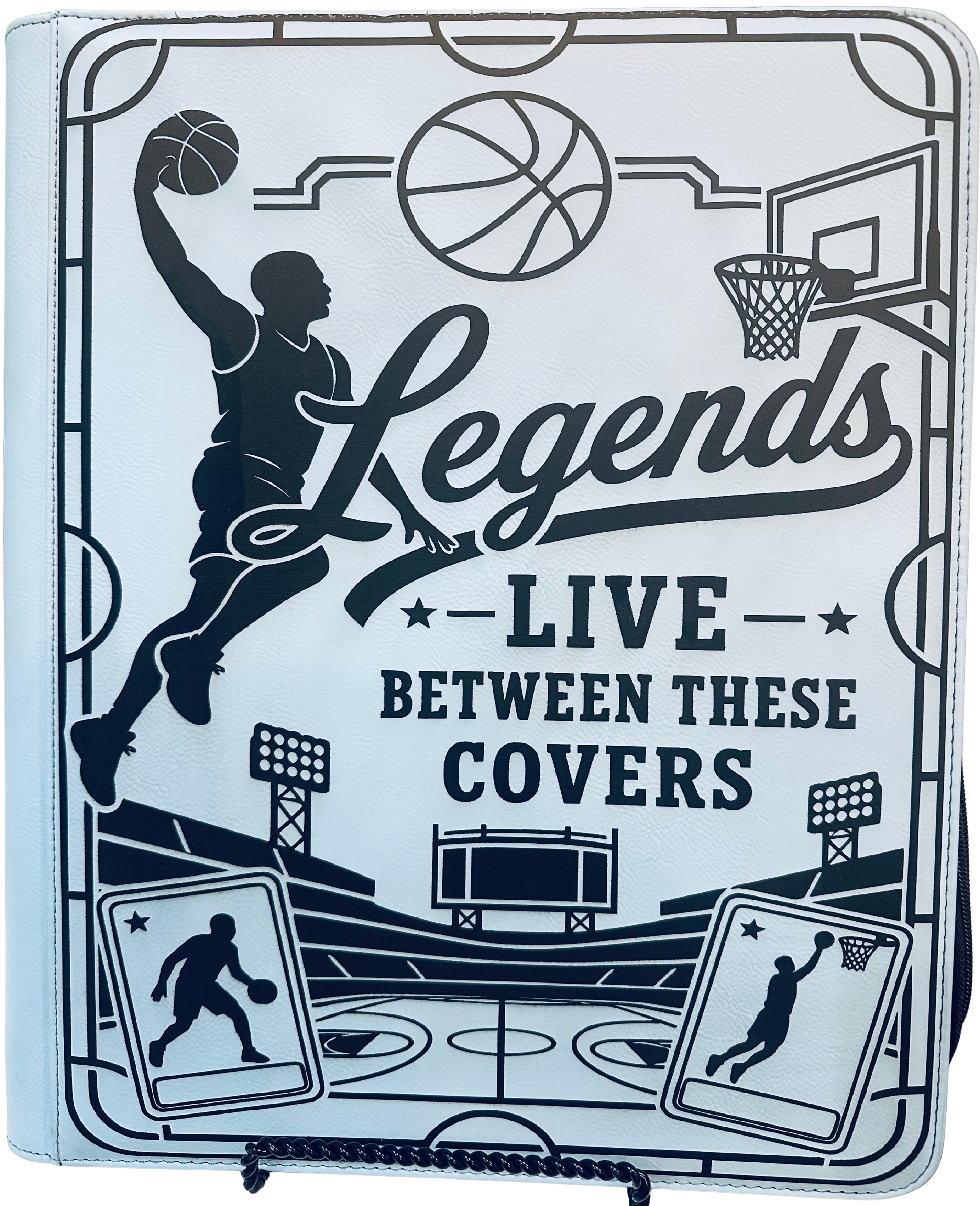 Custom Basketball Binder – Legends Live Between These Covers