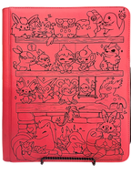 Fire Type Custom Laser Engraved TCG Binder