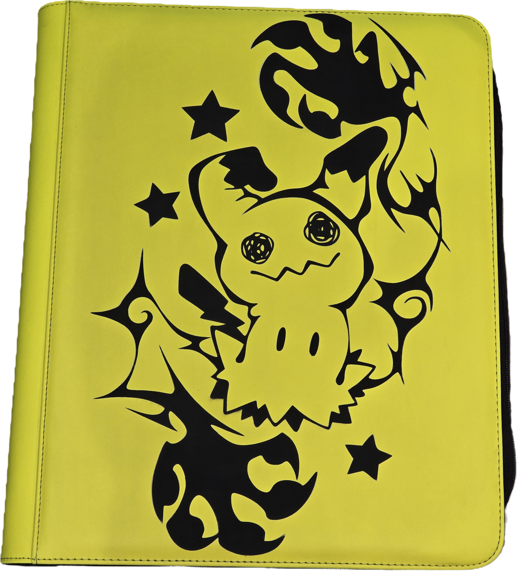 Mimikyu Custom Laser Engraved TCG Binder