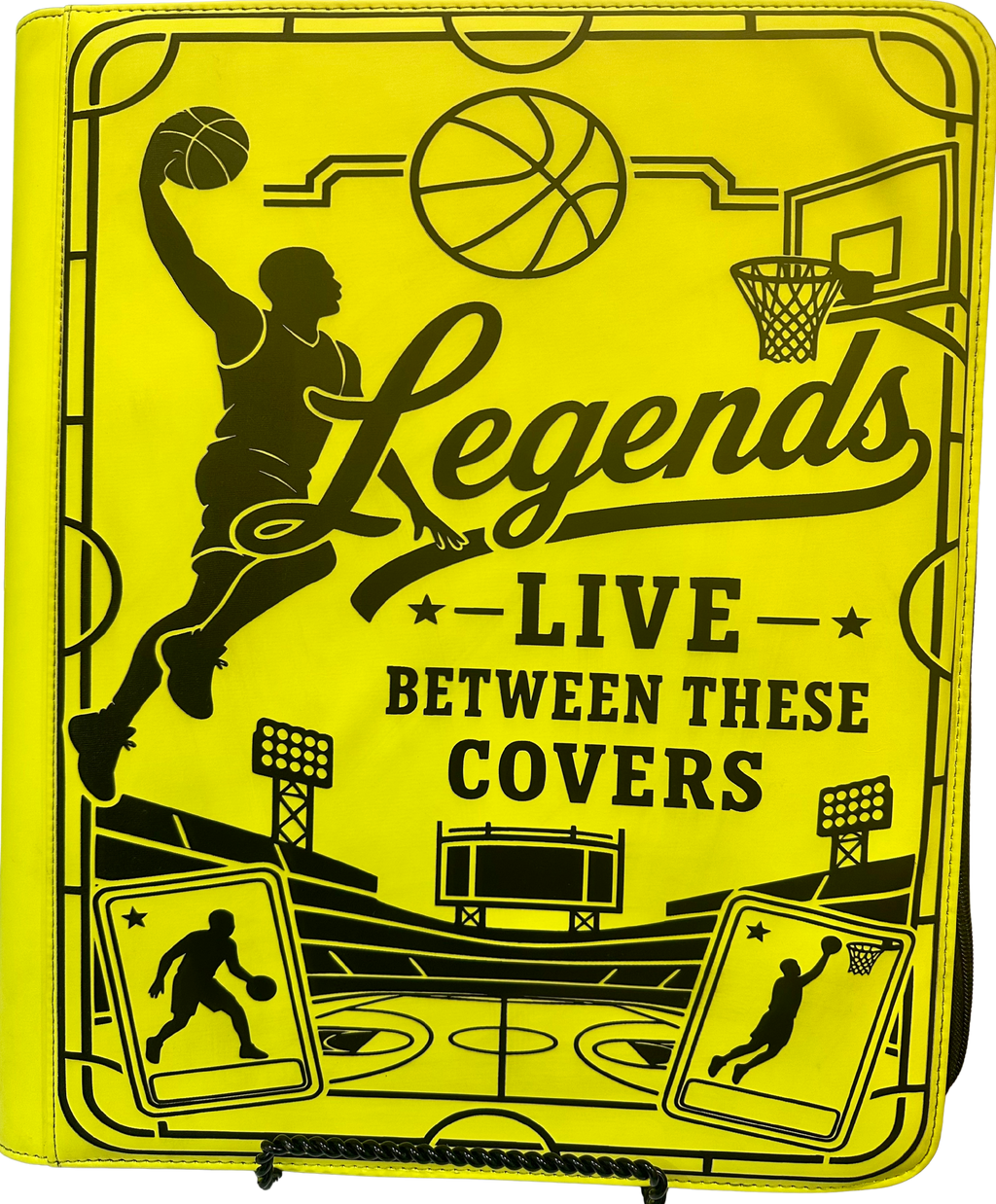 Custom Basketball Binder – Legends Live Between These Covers