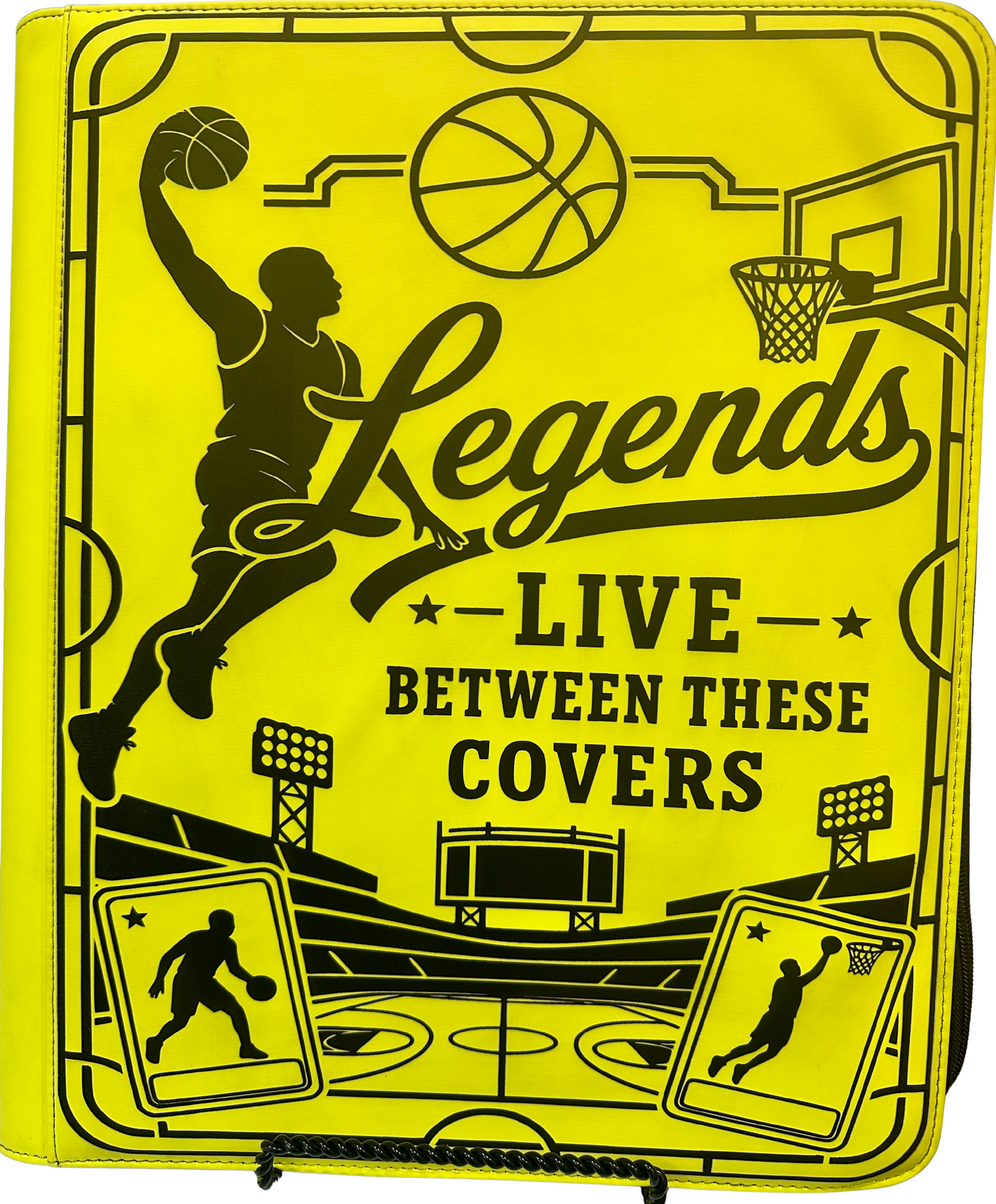 Custom Basketball Binder – Legends Live Between These Covers