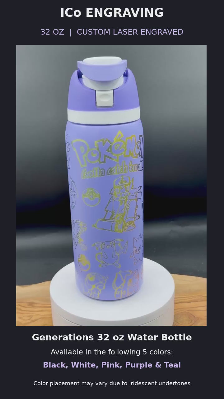 Generations 32 oz Water Bottle