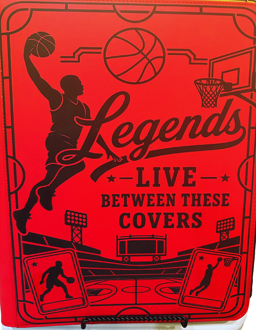 Custom Basketball Binder – Legends Live Between These Covers