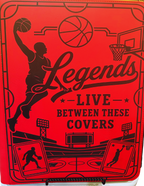 Custom Basketball Binder – Legends Live Between These Covers