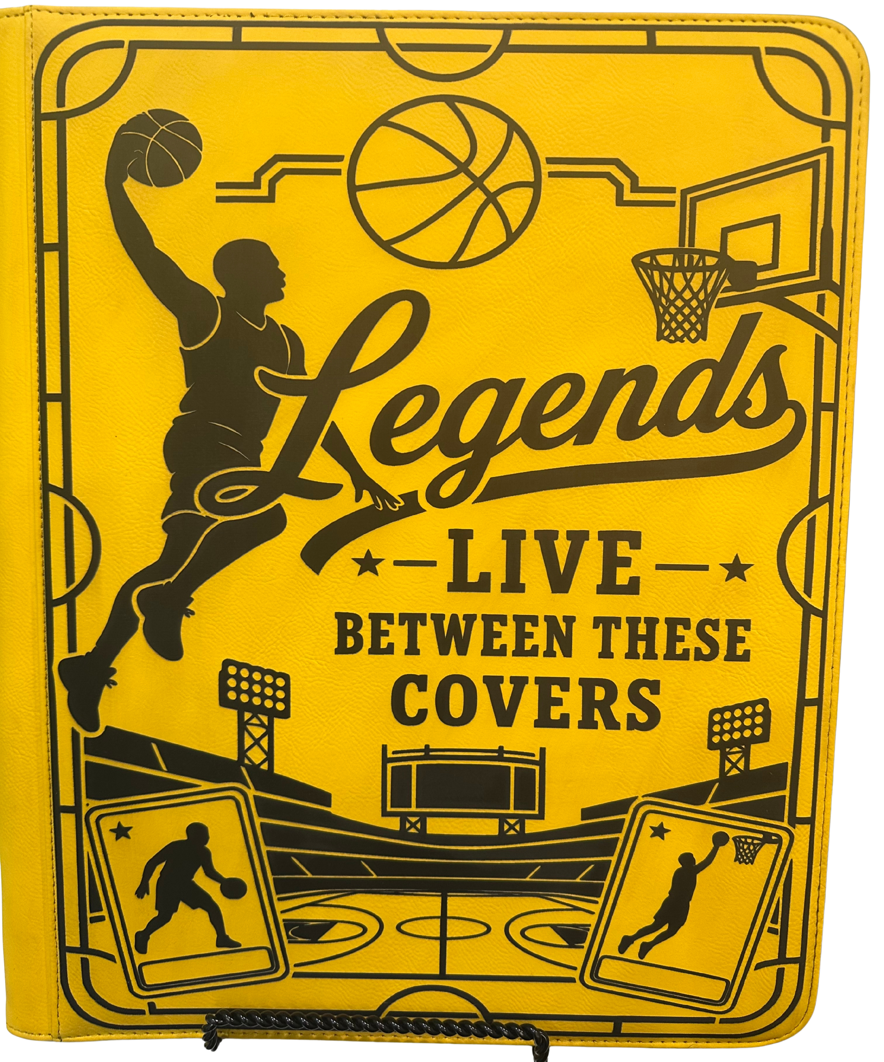 Custom Basketball Binder – Legends Live Between These Covers